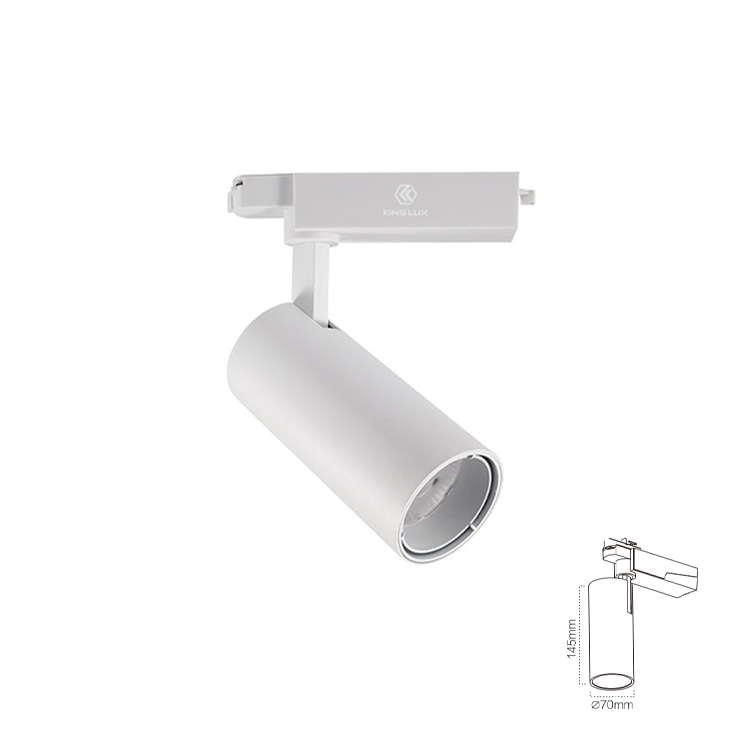 Đèn chiếu rọi ray-F2 30W, Màu trắng
