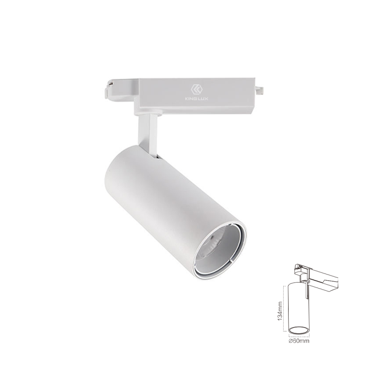 Đèn chiếu rọi ray-F2 20W, Màu trắng