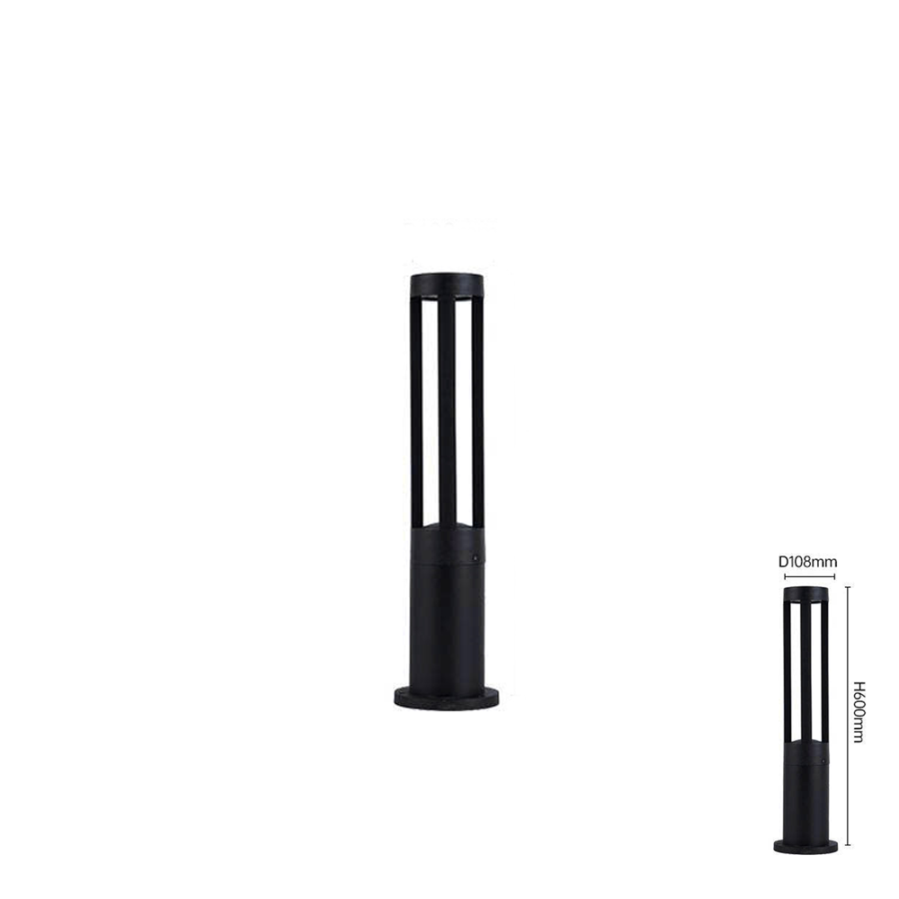 Đèn sân vườn trụ tròn