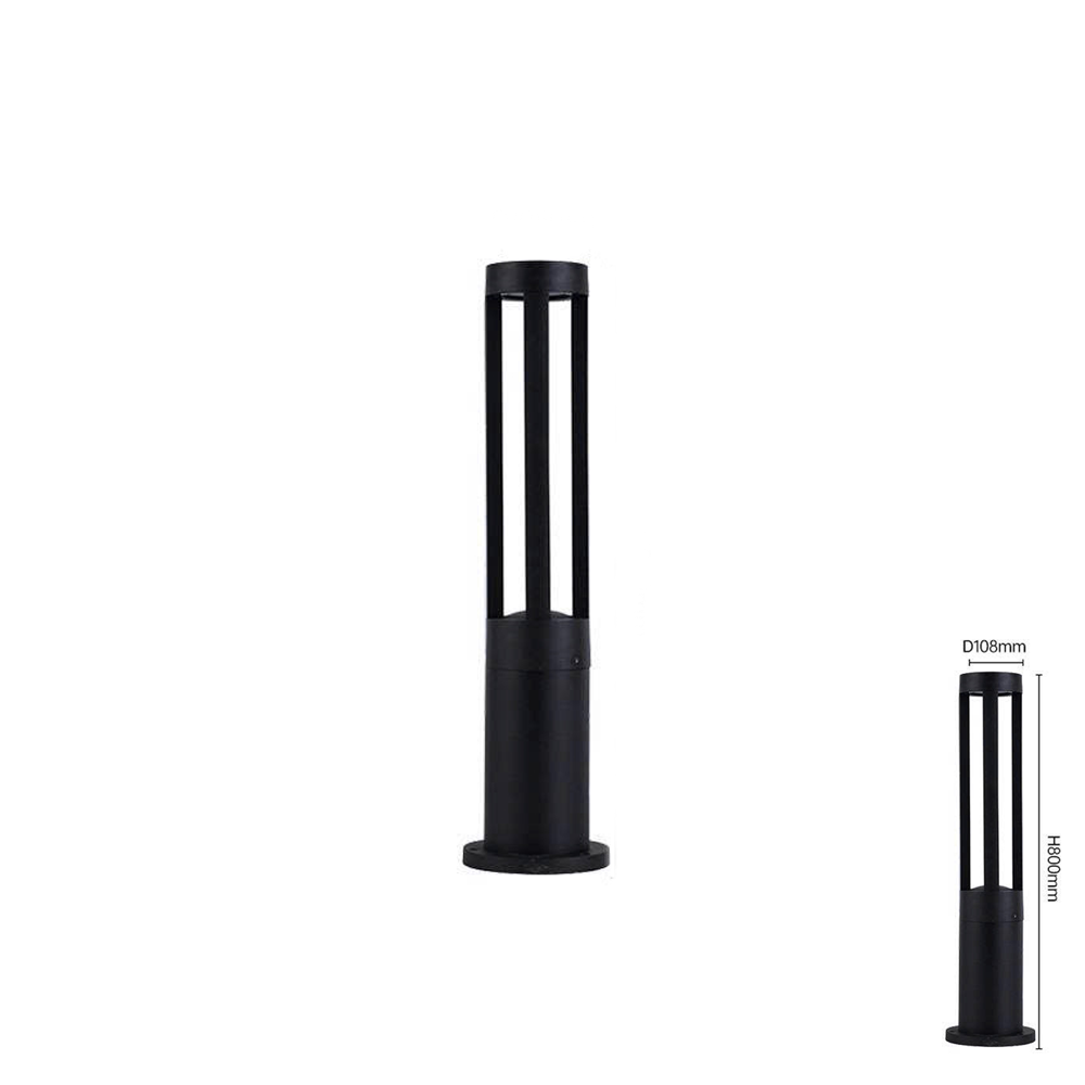 Đèn sân vườn trụ tròn