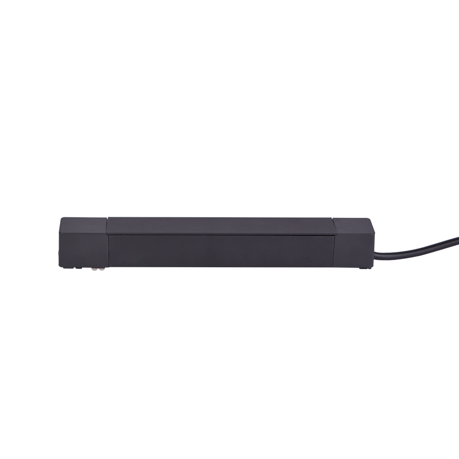 Nguồn đúc đèn ray nam châm siêu mỏng 100W, màu đen