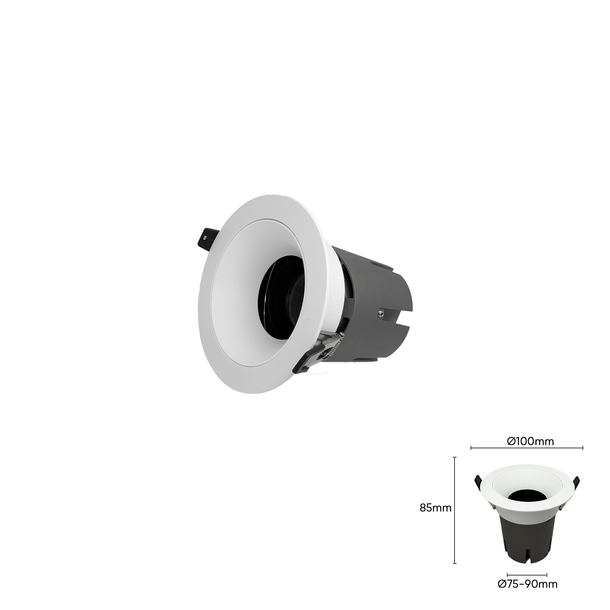 Đèn Spotlight âm trần SP-SC3-V2-12W đổi màu