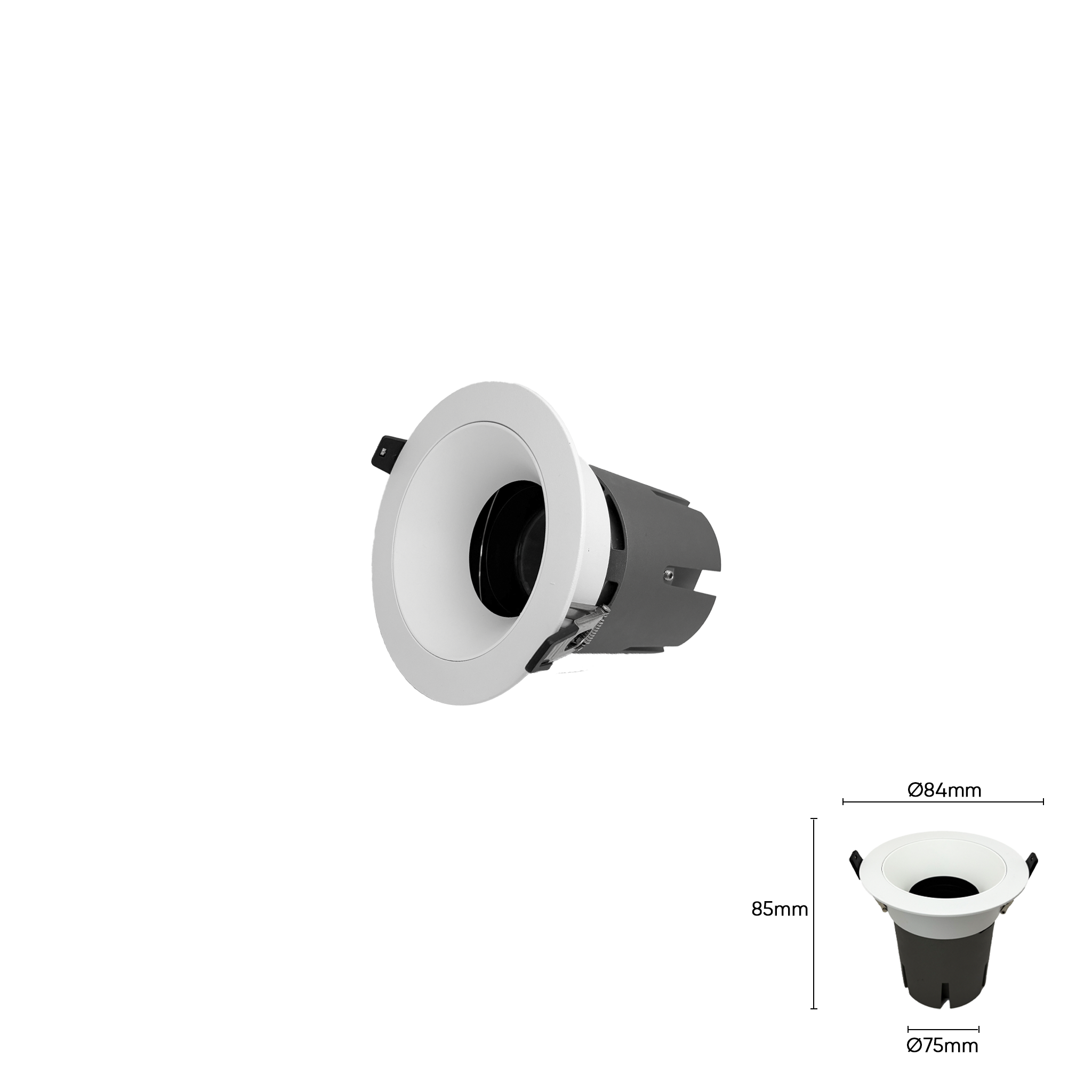 Đèn Spotlight âm trần SP-SC3-V2-12W đổi màu