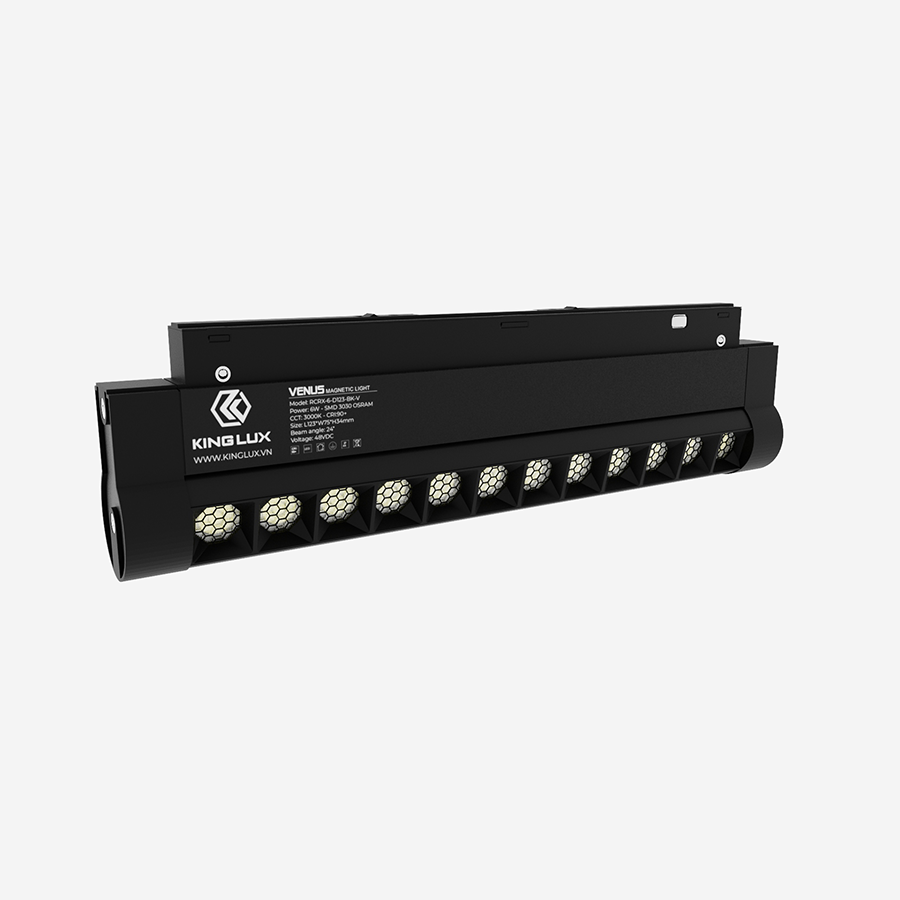Đèn nam châm chiếu rọi xoay cao cấp Kinglux-12W