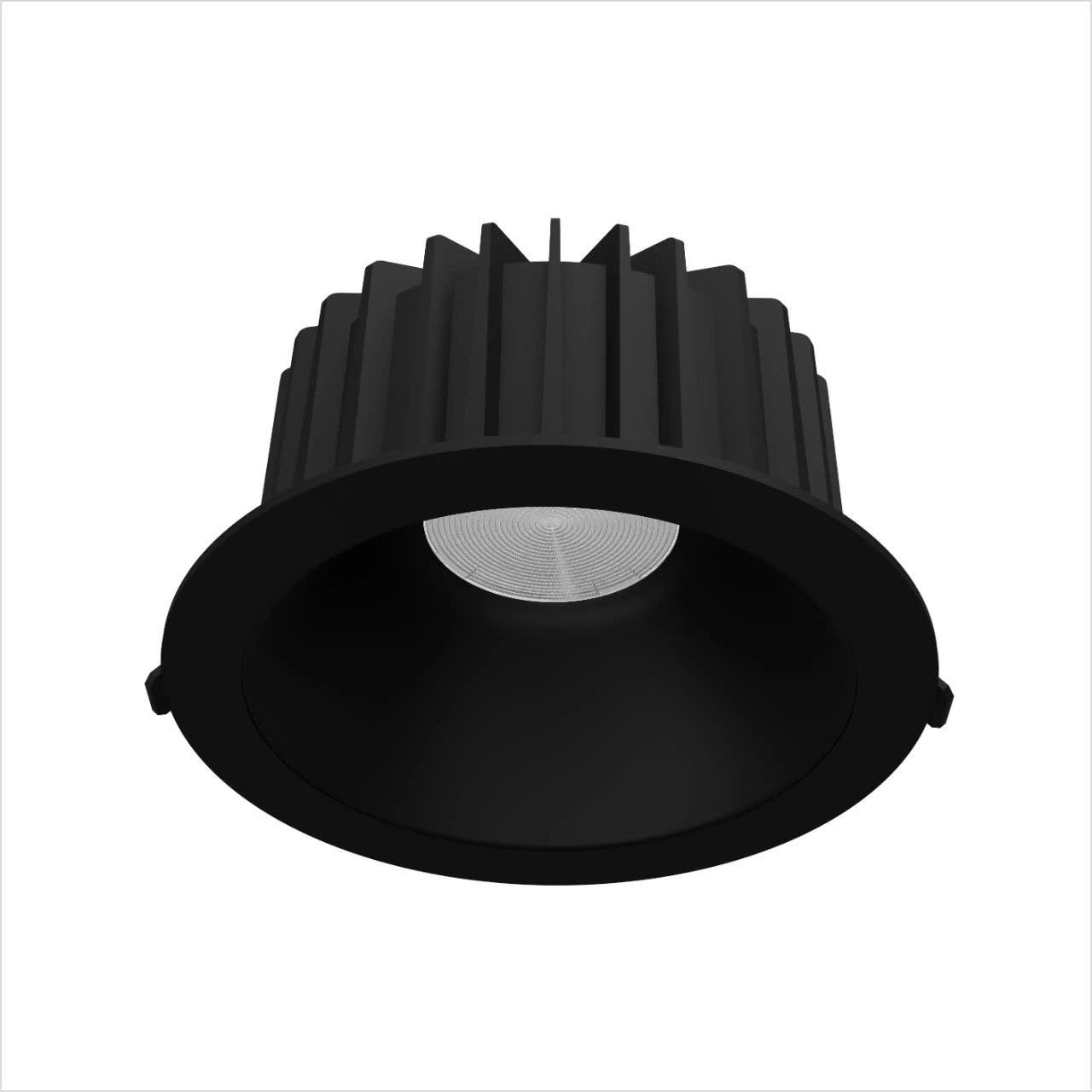 Đèn Downlight tán quang STQ, 36W, vỏ đen