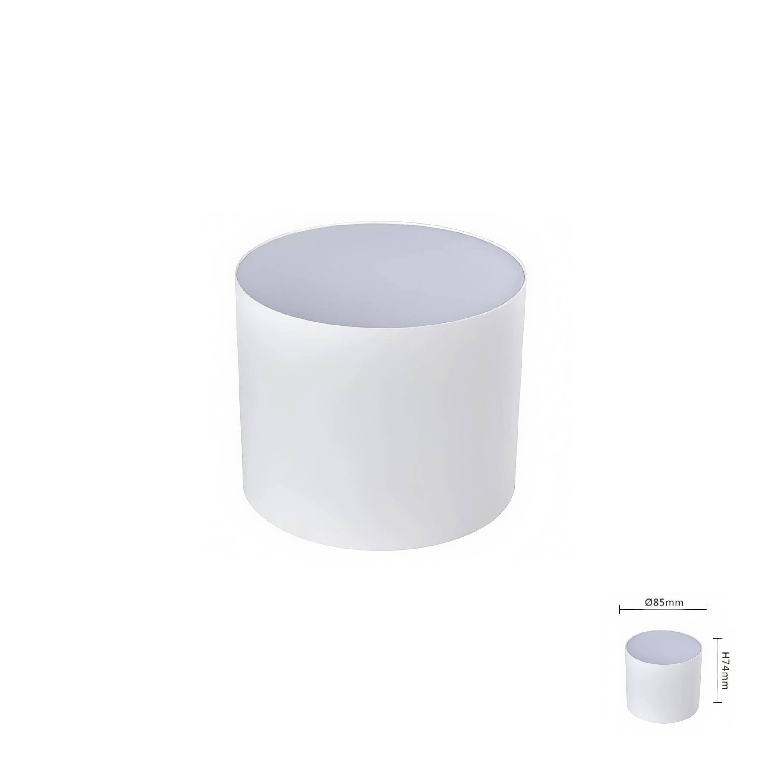 Bơ tán quang 12W, Trắng nhám