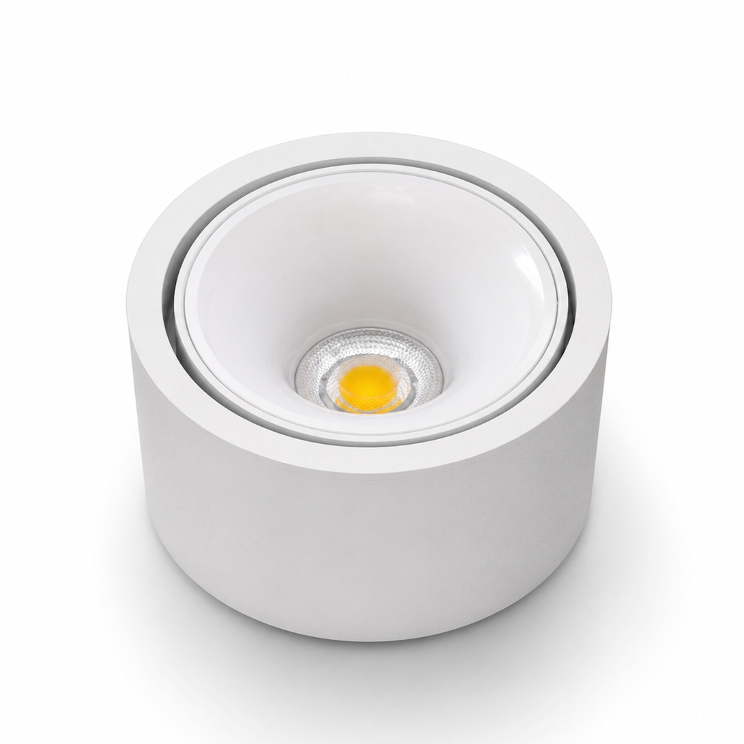 Đèn Mini bơ rọi 12W-6000K-Trắng