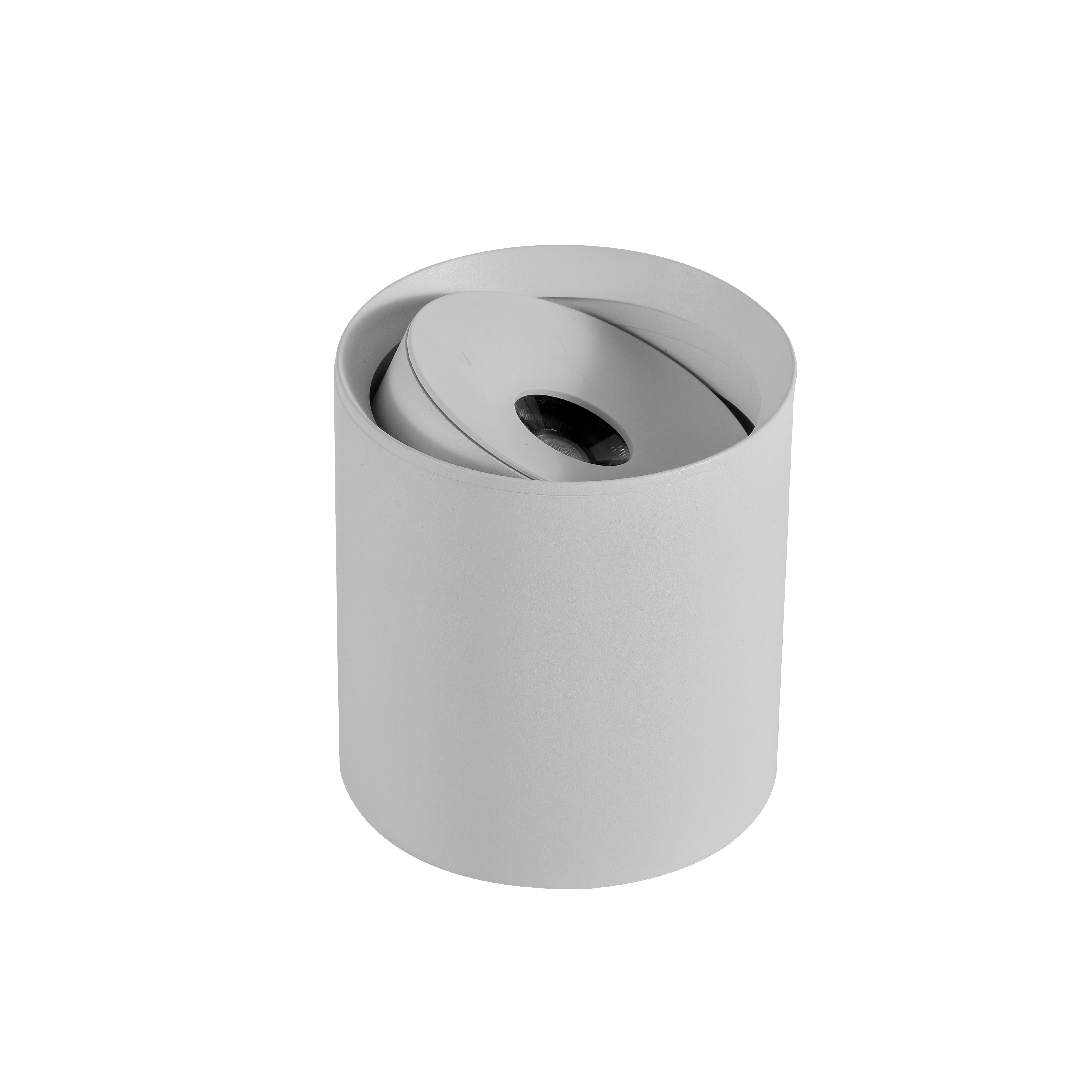 Đèn Bơ rọi xoay 18W, Trắng nhám