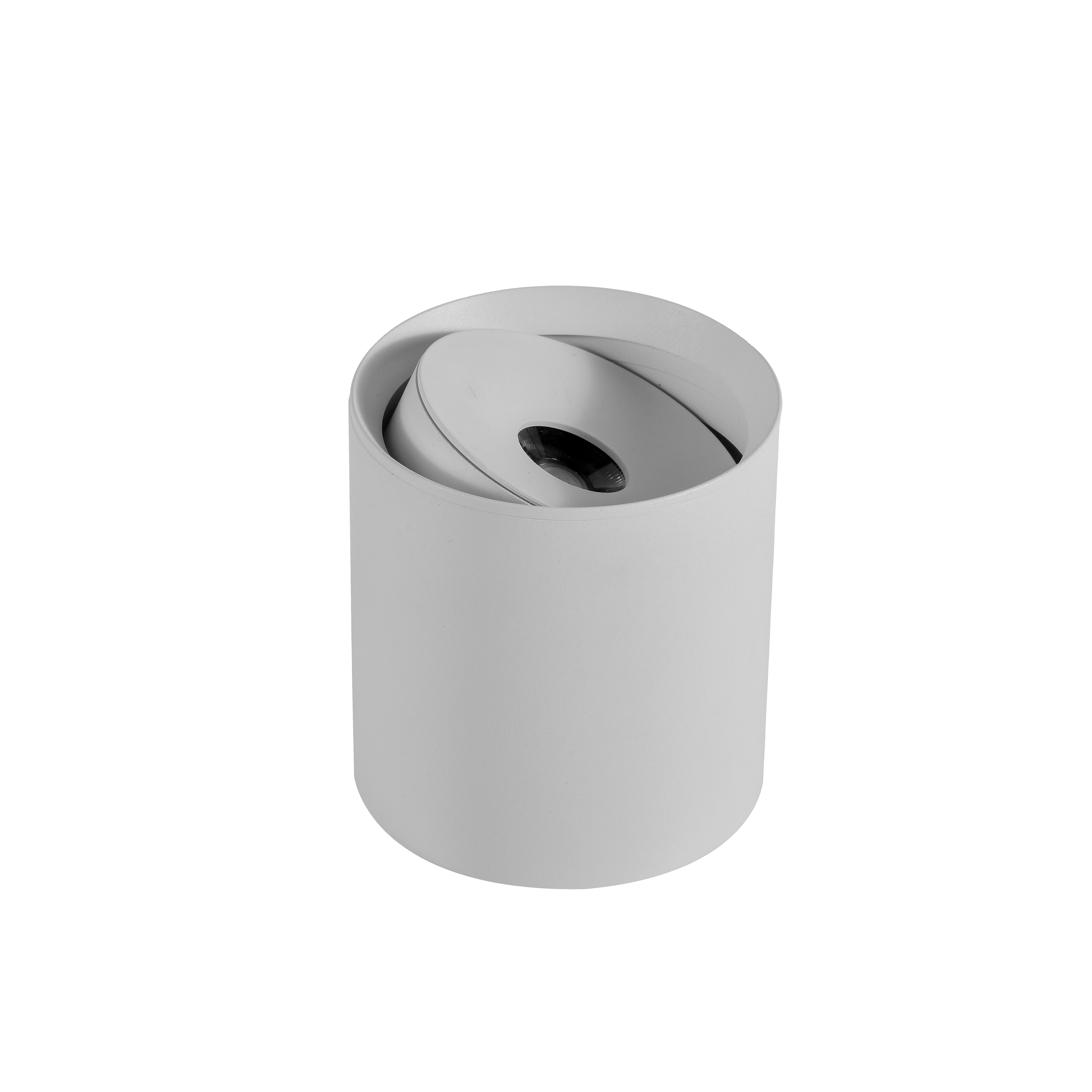 Đèn Bơ rọi xoay 12W, Trắng nhám
