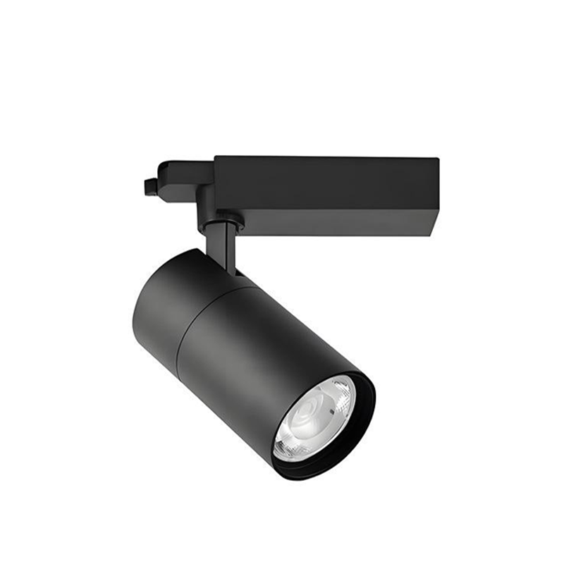 Đèn chiếu rọi ray 15W, Màu đen