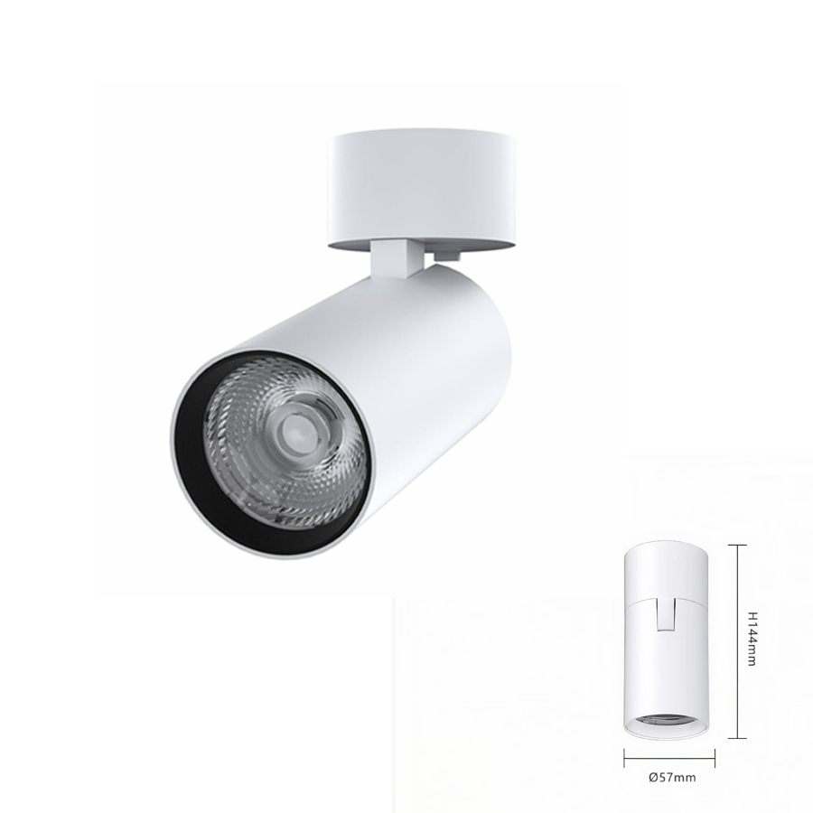 Đèn bơ chiếu rọi 12W, xoay 360°