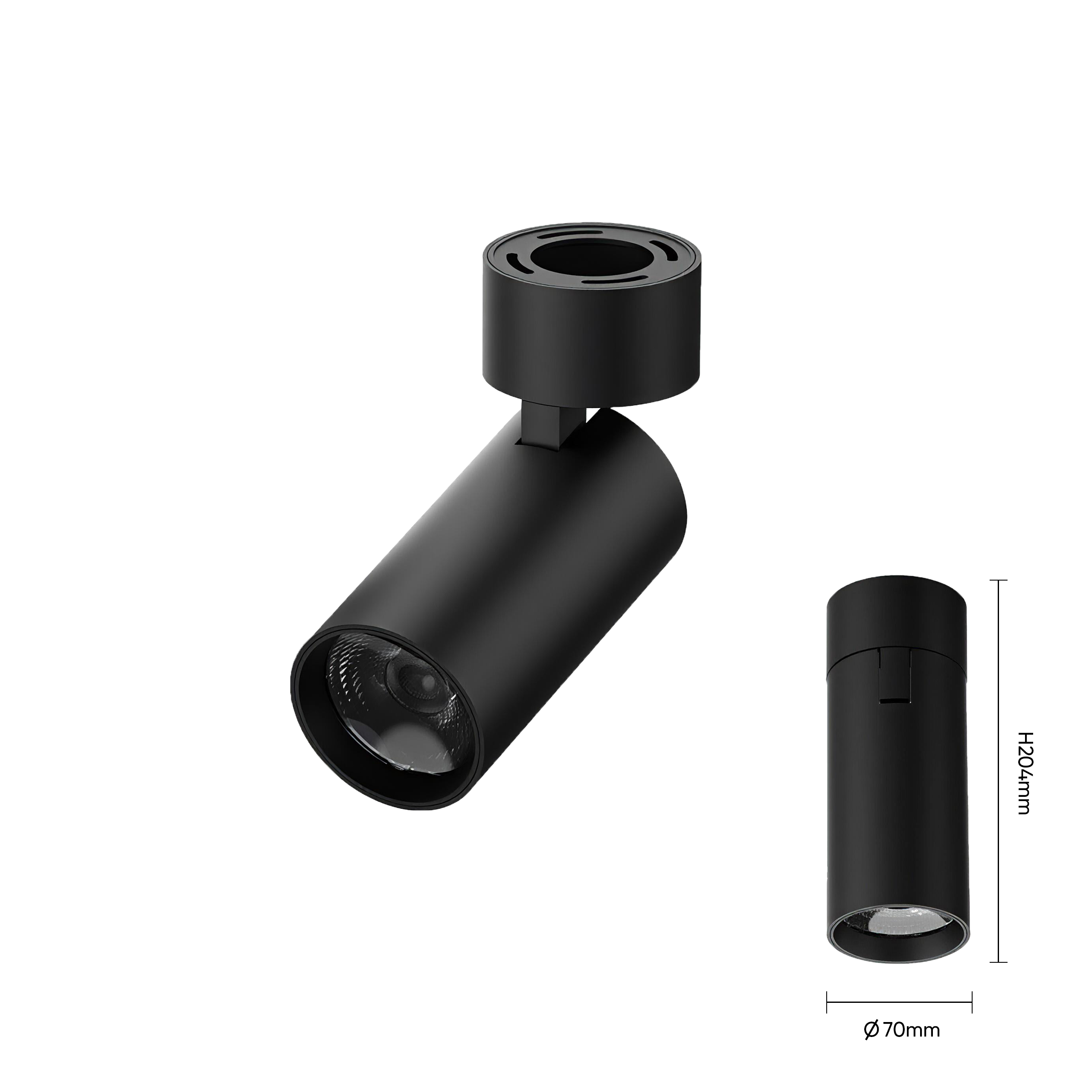 Đèn bơ chiếu rọi 30W, xoay 360°