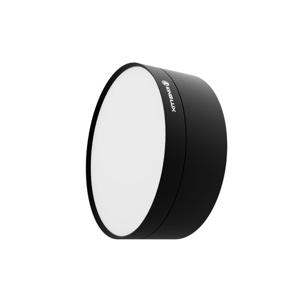 Đèn bơ tán quang 15W, vỏ đen, đơn sắc