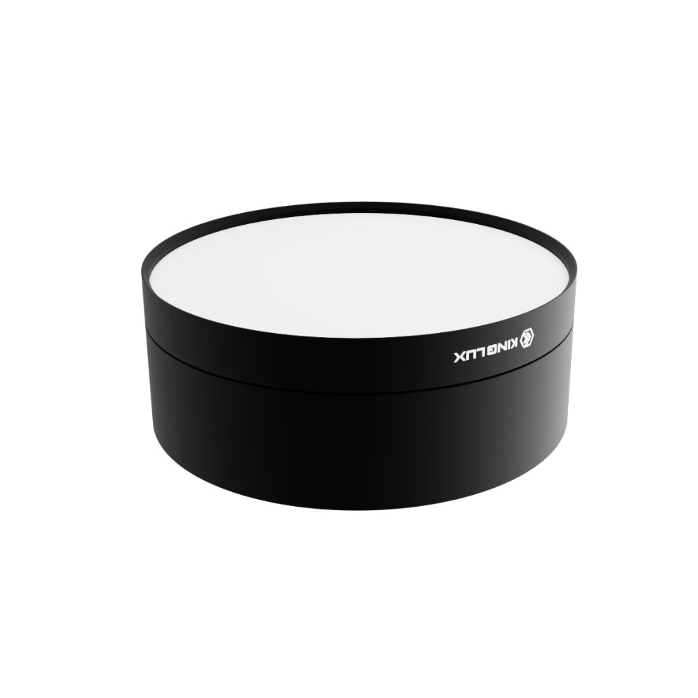 Đèn bơ tán quang 15W, vỏ đen, đơn sắc