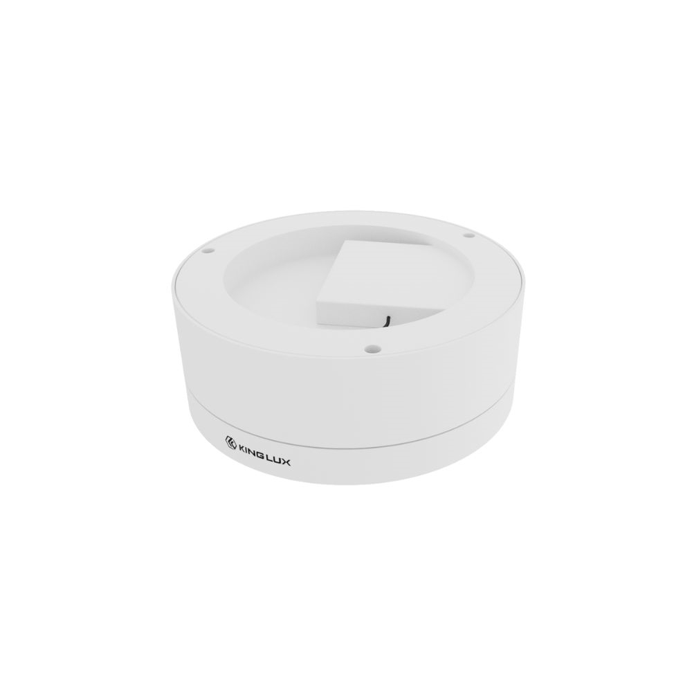 Đèn bơ tán quang 9W, vỏ trắng, đơn sắc