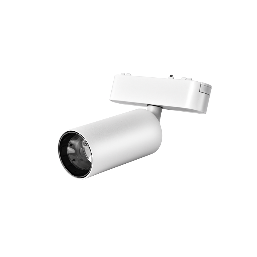 Đèn rọi ống gắn ray siêu mỏng, 12W, vỏ trắng, đơn sắc