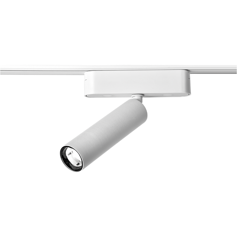 Đèn rọi ống gắn ray siêu mỏng, 7W, vỏ trắng, đơn sắc