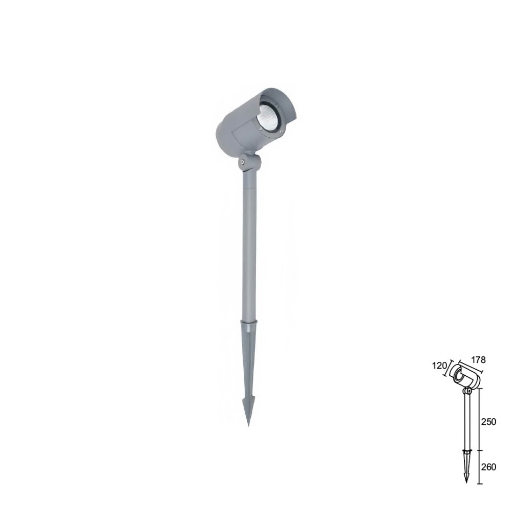 Đèn rọi ngoài trời cắm đắt