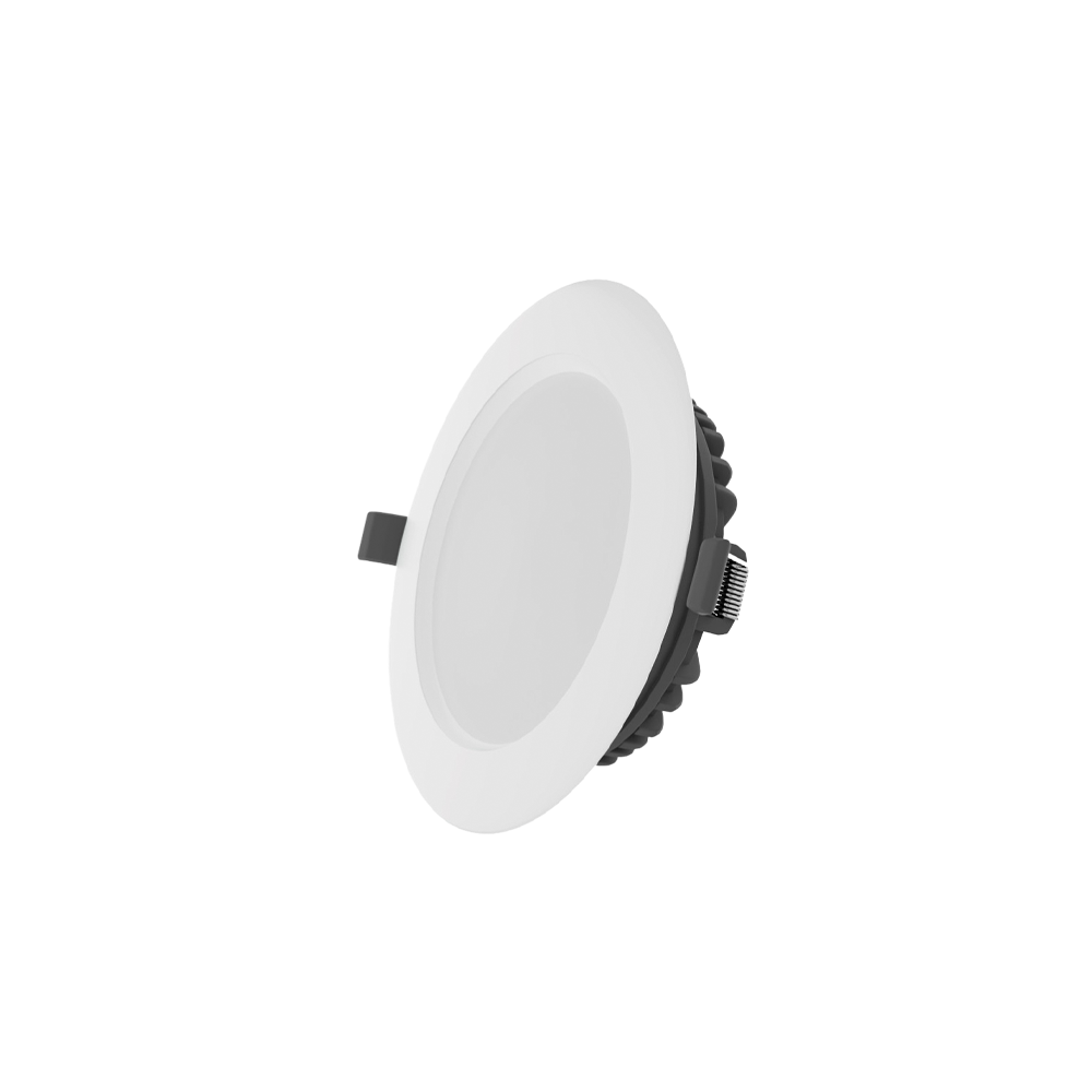 Đèn Downlight DOB tán quang, 9W, mặt nhựa