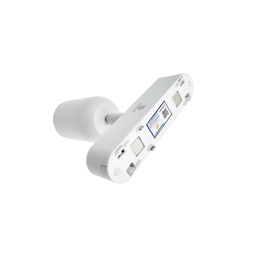 Đèn chiếu rọi bầu dục gắn ray nam châm siêu mỏng, 6W, vỏ trắng