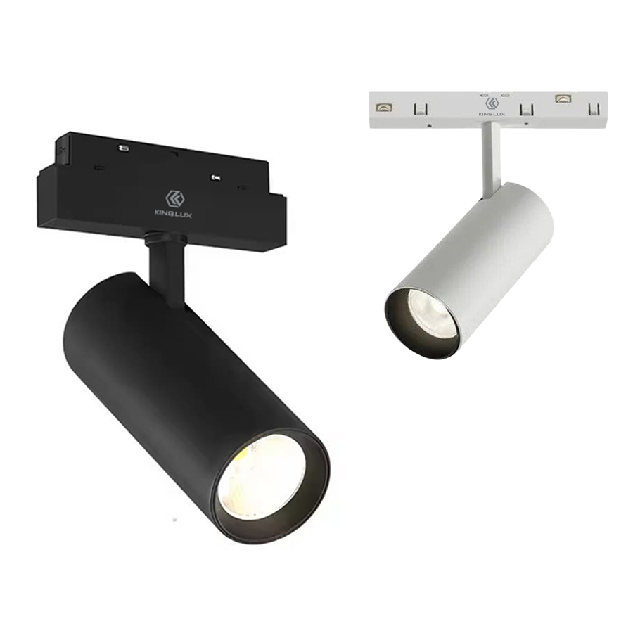 Đèn rọi ray nam châm dạng ống tròn cao cấp Kinglux-7W