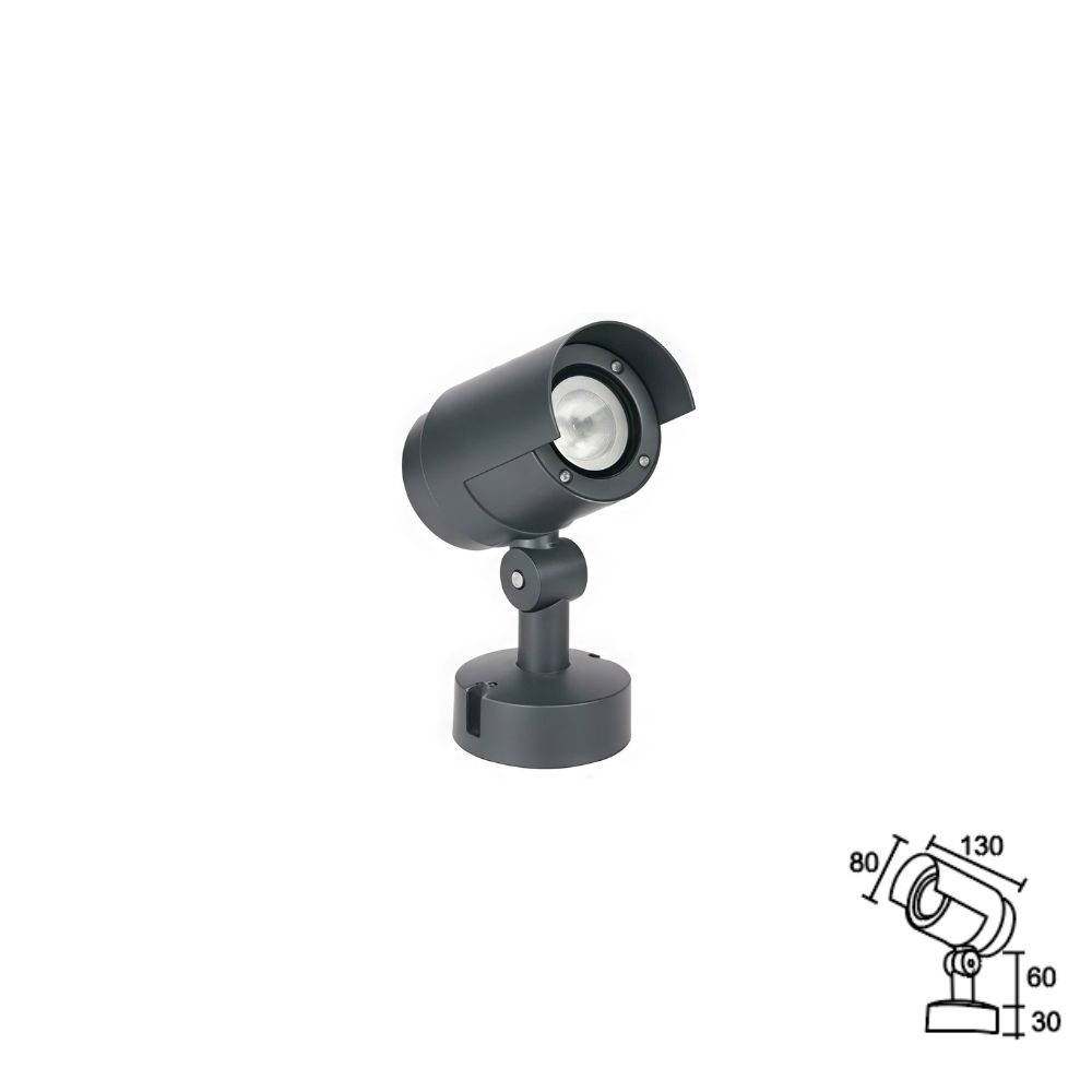 Đèn rọi ngoài trời đế ngồi