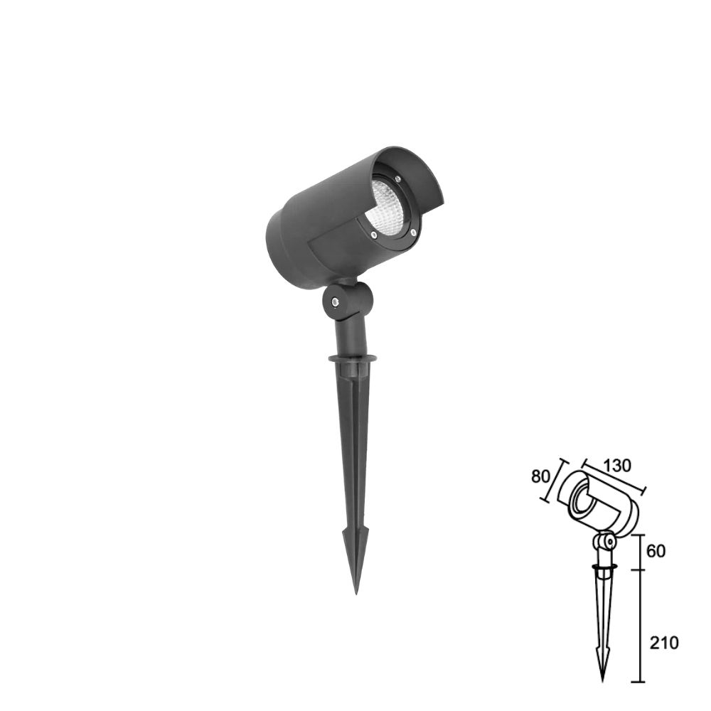 Đèn rọi ngoài trời cắm đắt