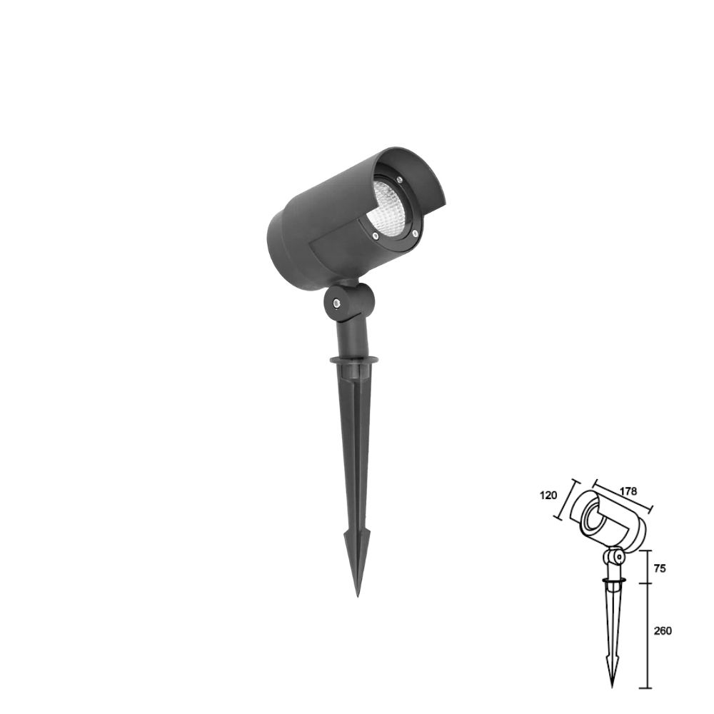 Đèn rọi ngoài trời cắm đắt